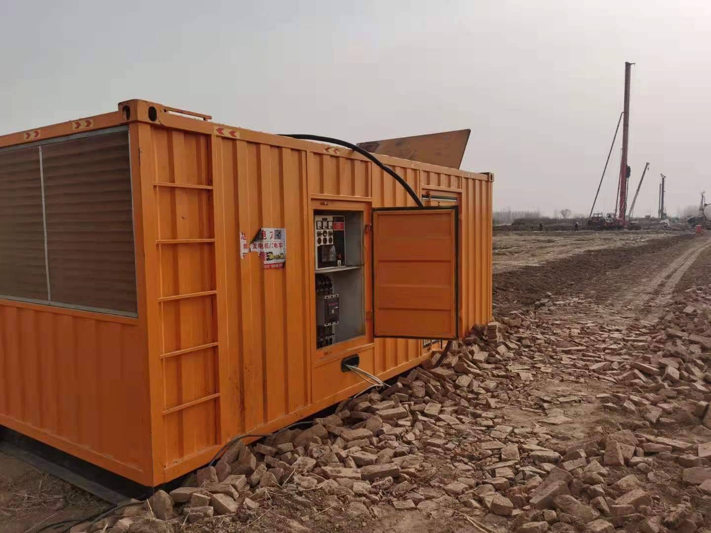 丰都发电车租赁-柴油发电机组的安装须知