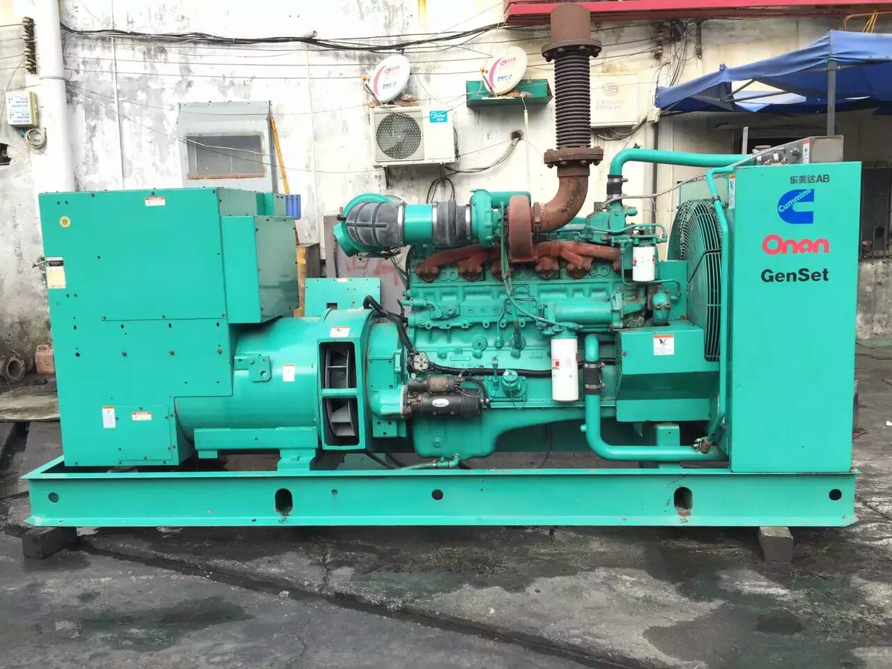 丰都租赁发电机-柴油发电机不正常冒烟的原因